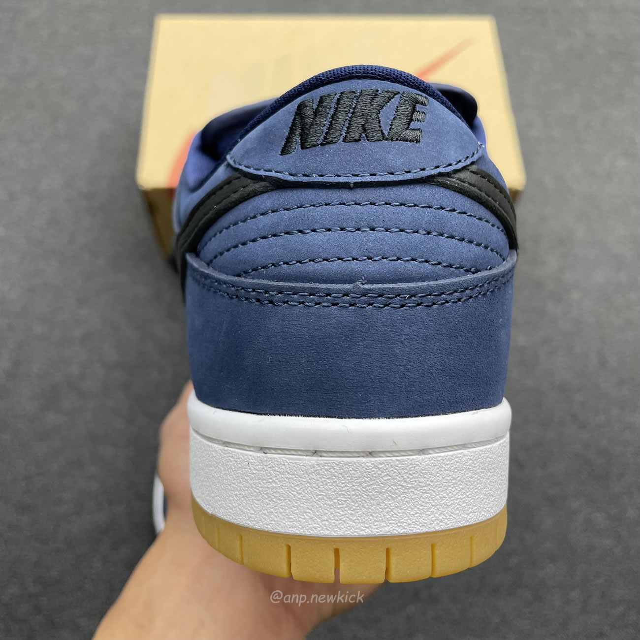 Nike Sb Dunk Low Navy Black Gum Cw7463 401 (5) - newkick.cc