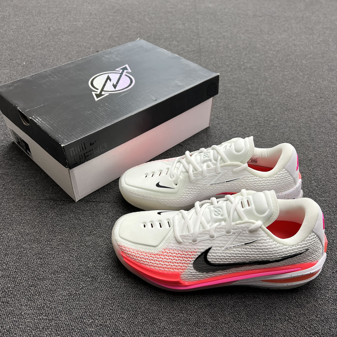 Nike Air Zoom Gt Cut University Red White Yellow (30) - newkick.cc