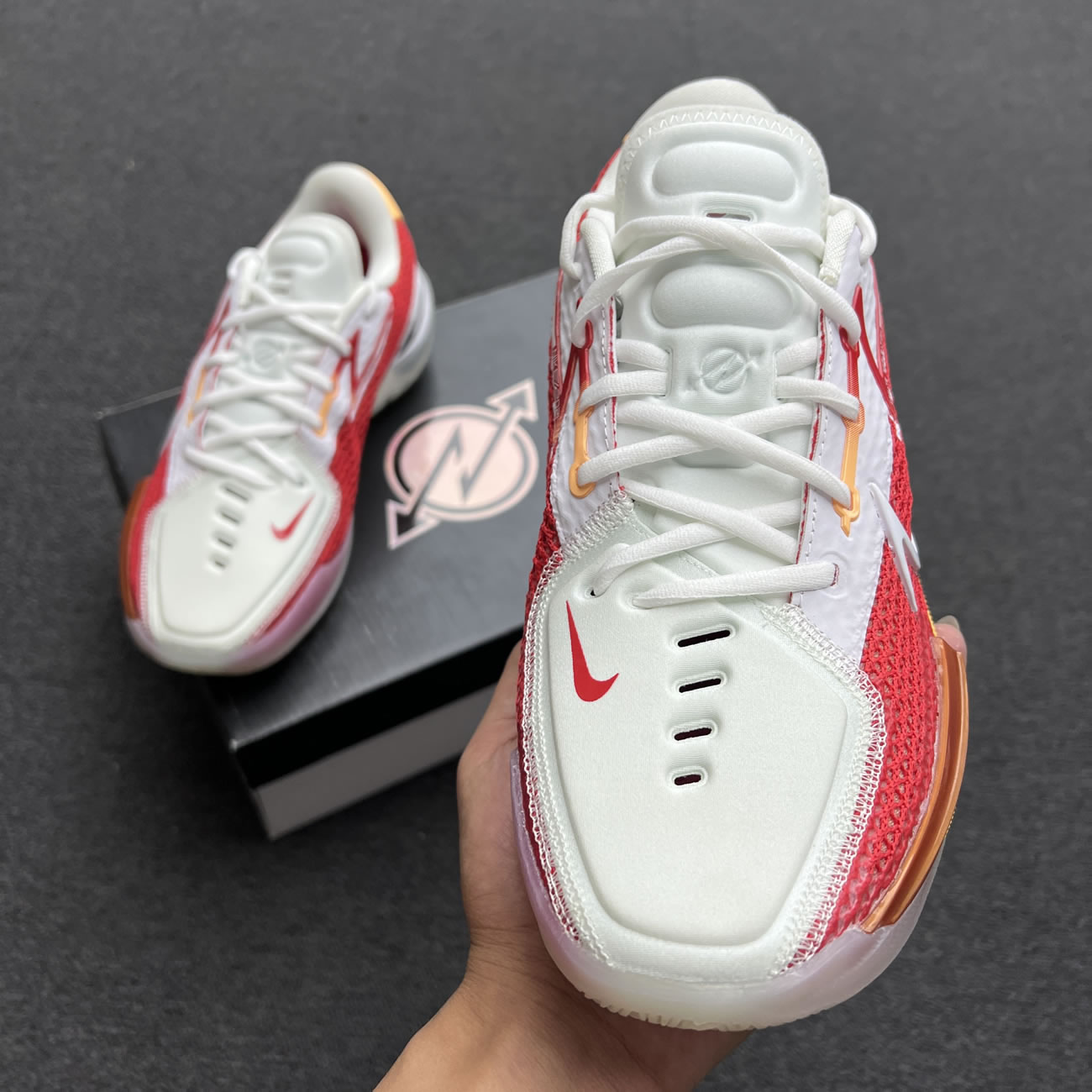 Nike Air Zoom Gt Cut University Red White Yellow (52) - newkick.cc