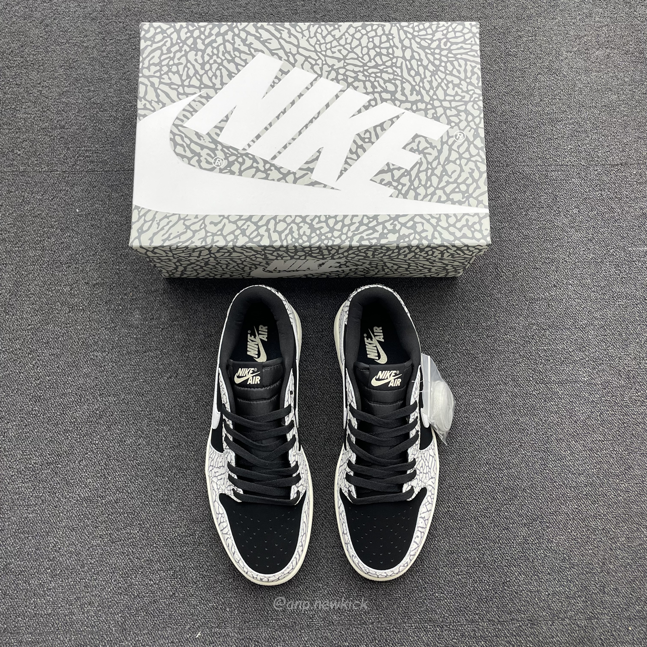 Air Jordan 1 Retro Low Og Black Cement Cz0790 001 (13) - newkick.cc