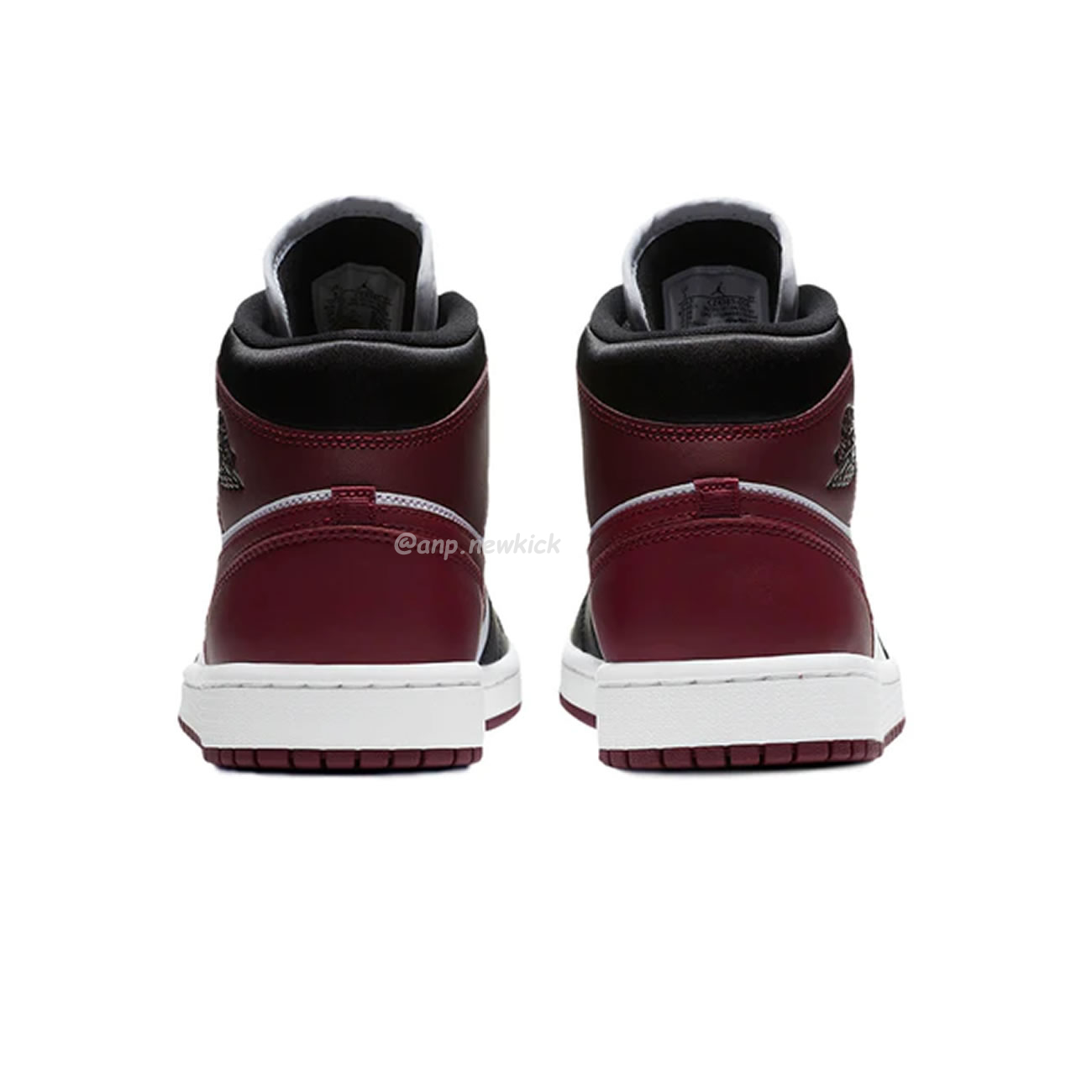 Air Jordan 1 Mid Se Black Dark Beetroot Womens Cz4385 016 (12) - newkick.cc