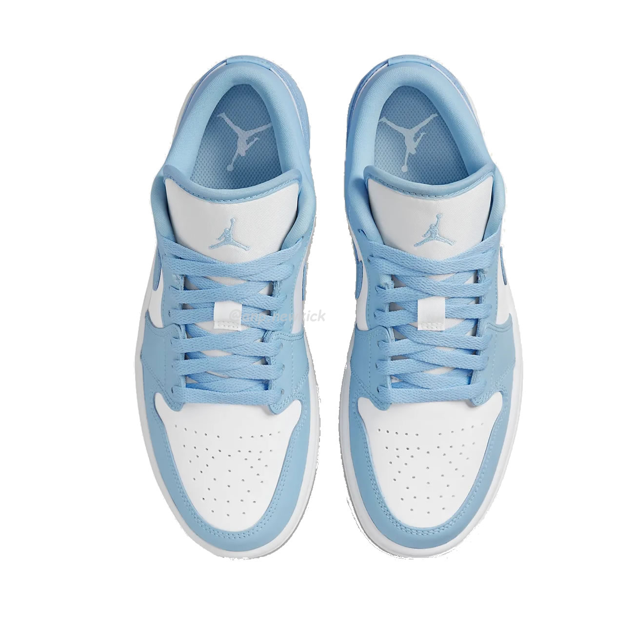 Air Jordan 1 Low White Ice Blue Dc0774 141 (10) - newkick.cc