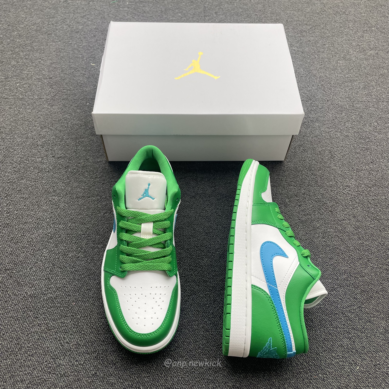 Air Jordan 1 Low Lucky Green Aquatone Dc0774 304 (12) - newkick.cc