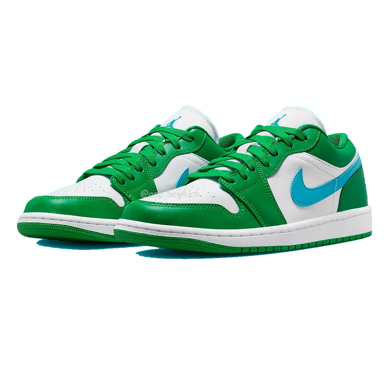 Air Jordan 1 Low Lucky Green Aquatone Dc0774 304 (3) - newkick.cc