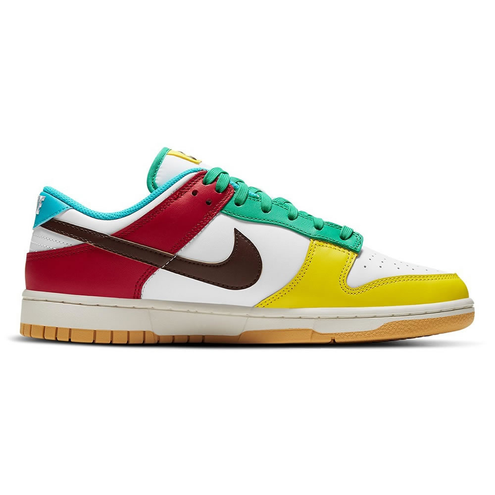 Men Nike Dunk Low Free 99 White (4) - newkick.cc