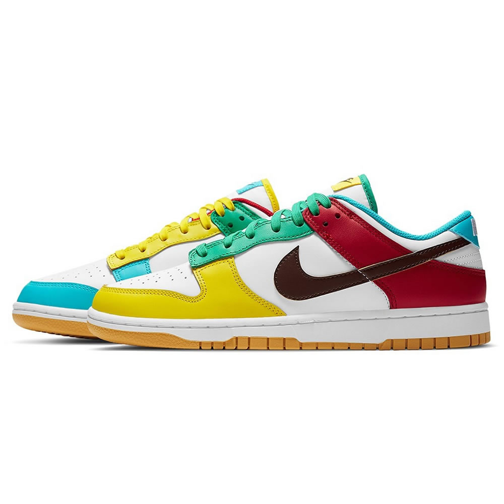 Men Nike Dunk Low Free 99 White (5) - newkick.cc