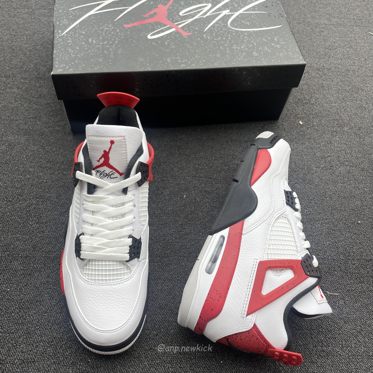 Air Jordan 4 Retro Red Cement Dh6927 161 (5) - newkick.cc