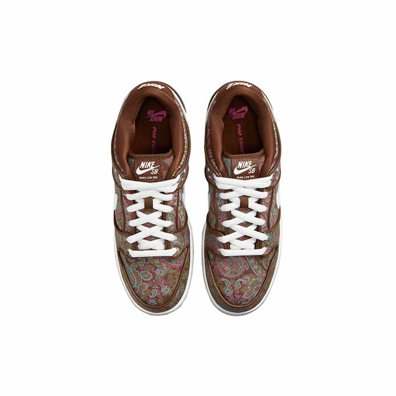 Nike Sb Dunk Low Pro Paisley Brown Dh7534 200 (4) - newkick.cc