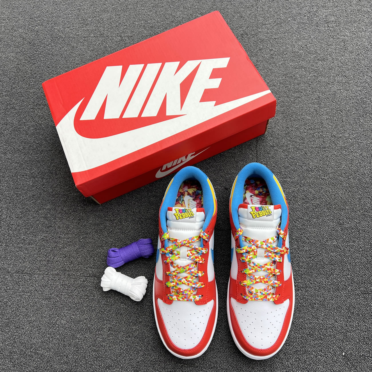 Nike Dunk Low Qs Lebron James Fruity Pebbles Dh8009 600 (7) - newkick.cc