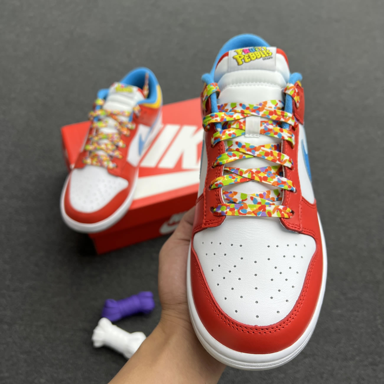 Nike Dunk Low Qs Lebron James Fruity Pebbles Dh8009 600 (8) - newkick.cc