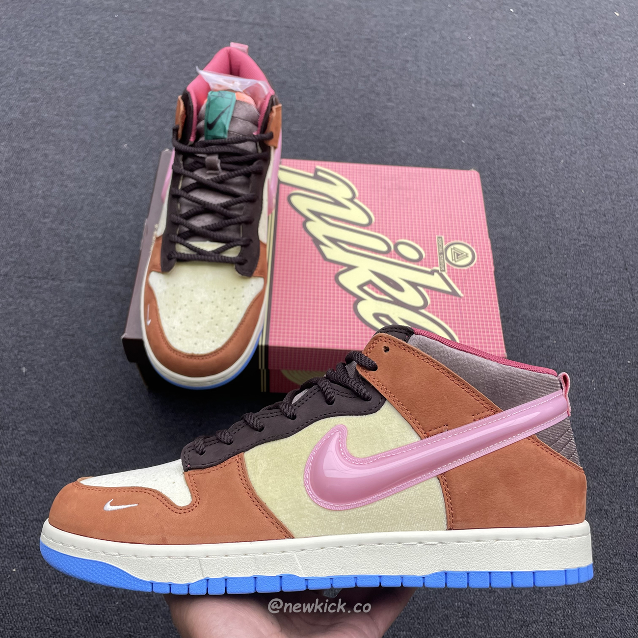 Nike Dunk Mid Social Status Free Lunch Chocolate Milk Dj1173 700 (11) - newkick.cc