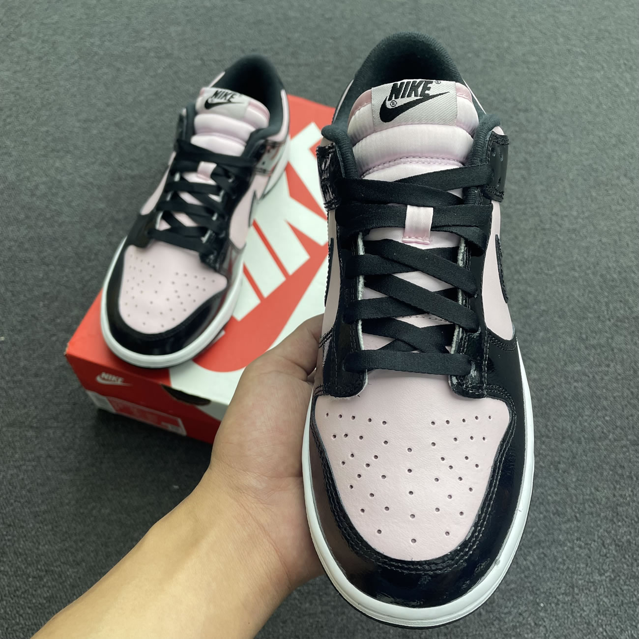 Nike Dunk Low Pink Foam Black W Dj9955 600 (9) - newkick.cc