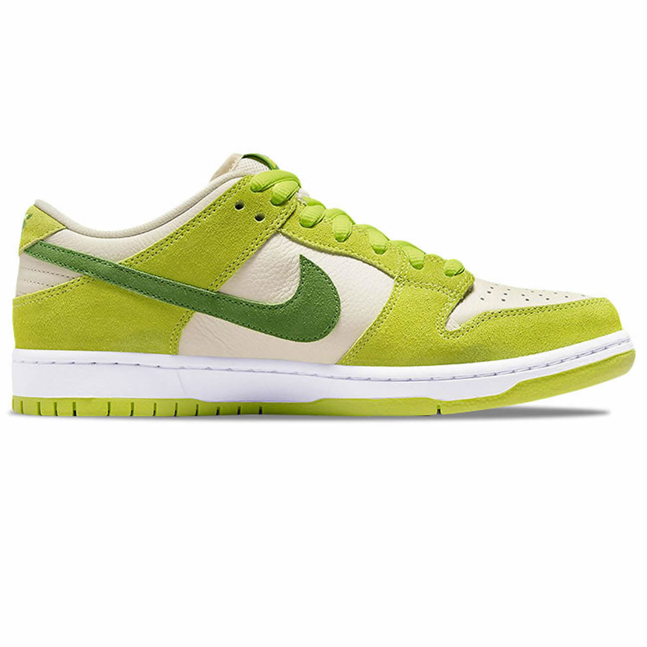 Nike Sb Skateboard Dunk Low Pro Green Apple Dm0807 300 (2) - newkick.cc