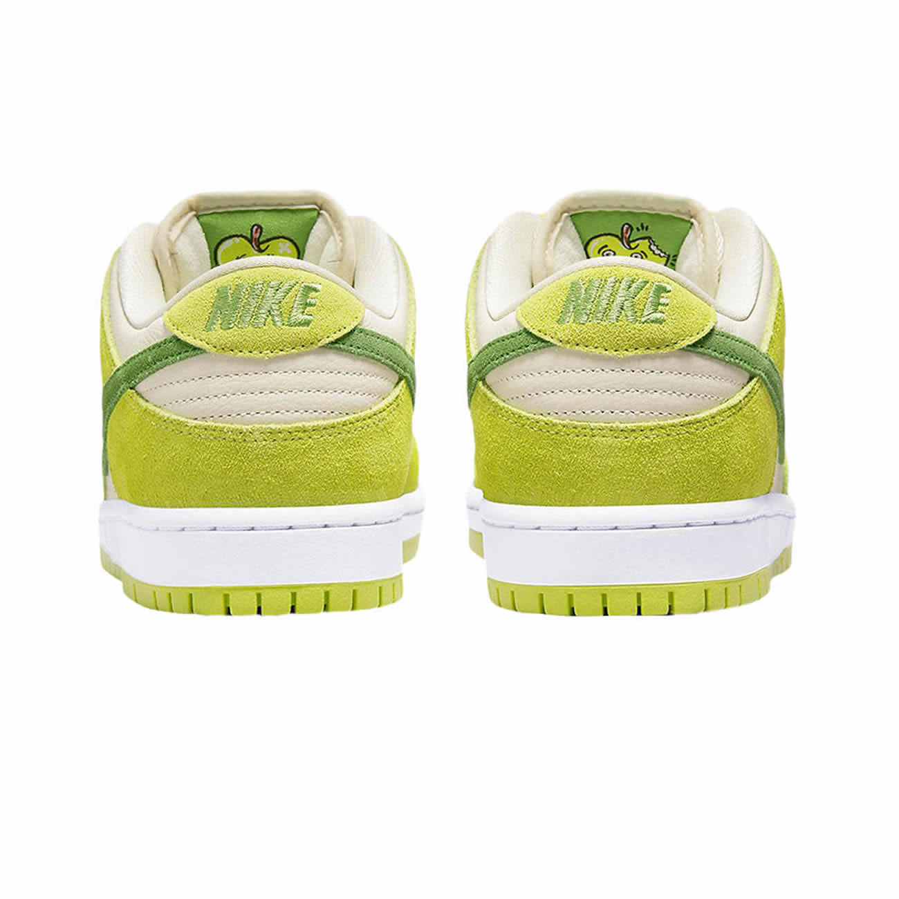 Nike Sb Skateboard Dunk Low Pro Green Apple Dm0807 300 (5) - newkick.cc