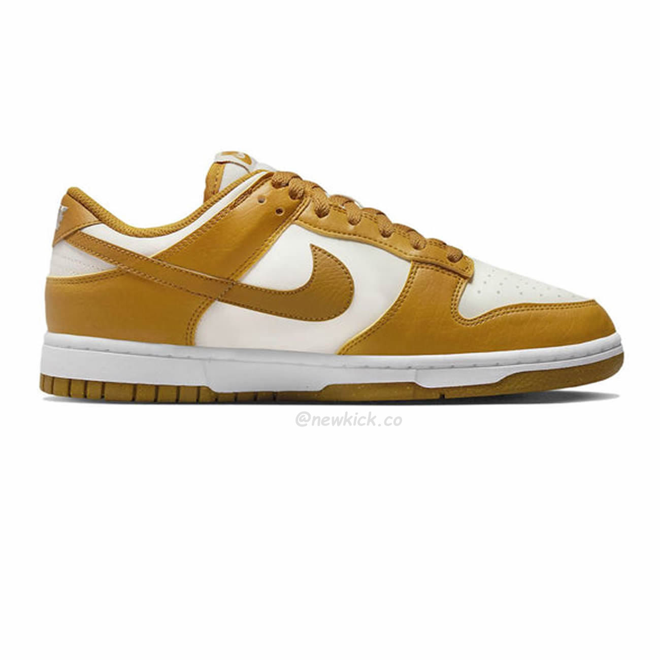 Nike Dunk Low Next Nature Phantom Gold Suede Dn1431 001 (2) - newkick.cc