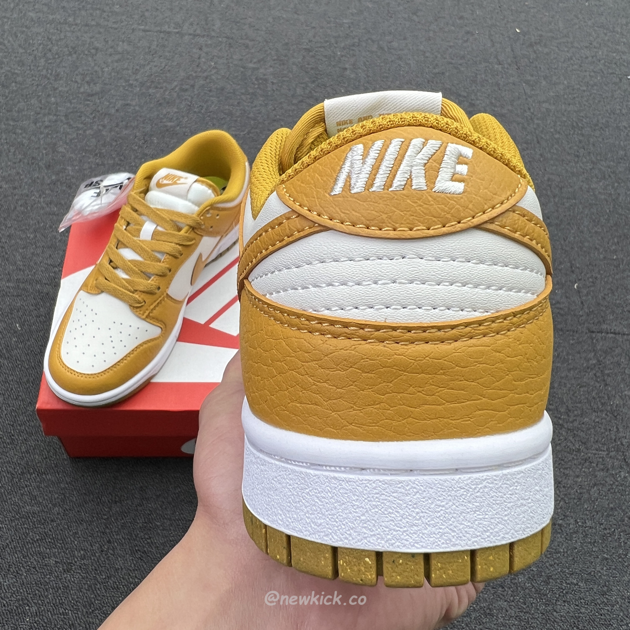 Nike Dunk Low Next Nature Phantom Gold Suede Dn1431 001 (5) - newkick.cc