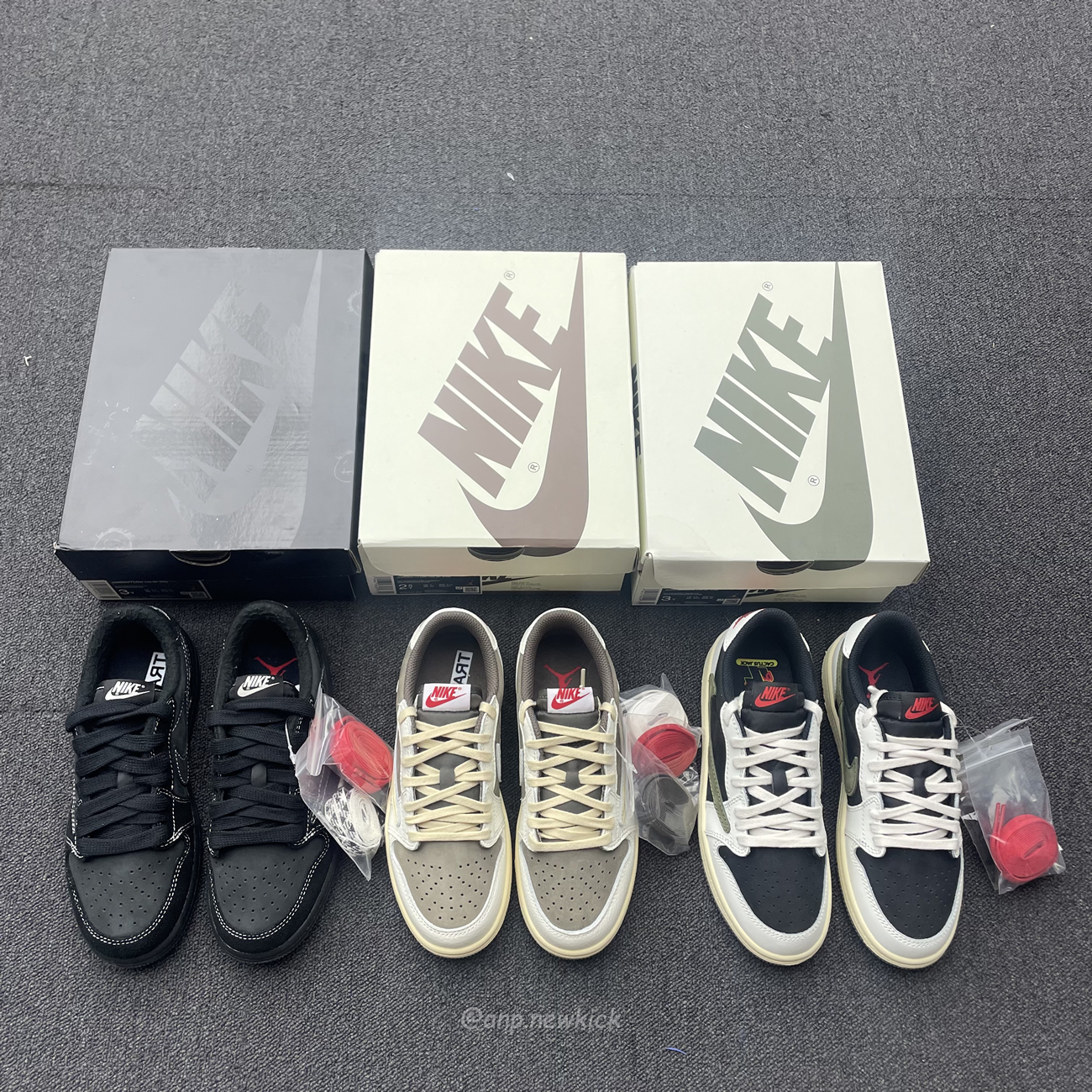 Air Jordan 1 Retro Low Og Sp Travis Scott Black Phantom Scott Olive Scott Reverse Mocha Ps (3) - newkick.cc