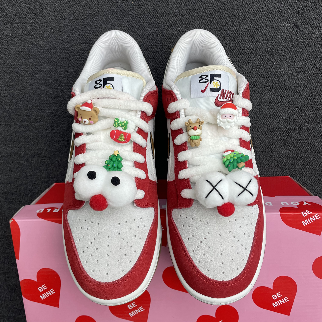 Nike Sb Dunk Low 85 Christmas Red White Brown Do9457 112 (10) - newkick.cc