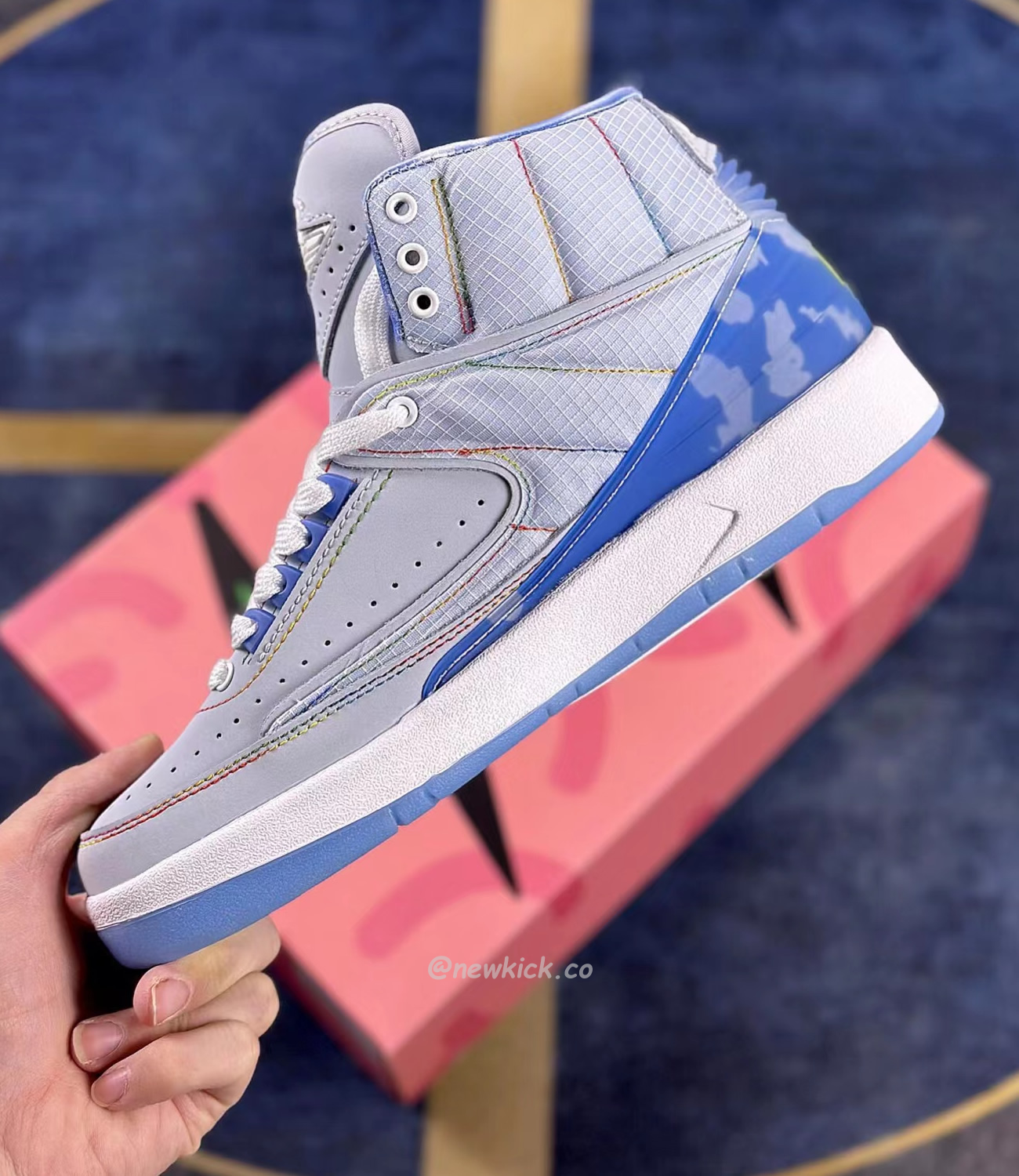 Air Jordan 2 Retro J Balvin Dq7691 419 (11) - newkick.cc