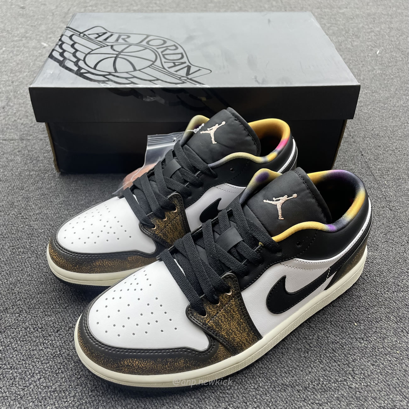 Air Jordan 1 Low Se Wear Away Yellow Dq8422 001 (8) - newkick.cc