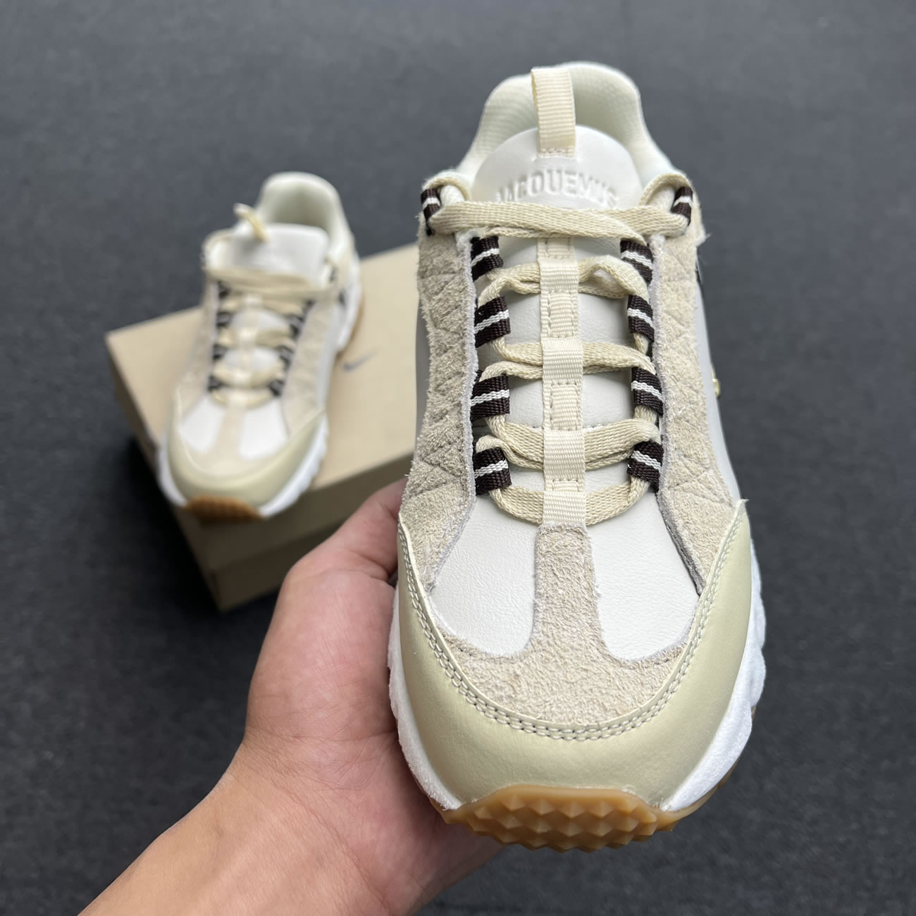 Nike Air Humara Lx Jacquemus Light Bone Gold W Dr0420 001 (11) - newkick.cc