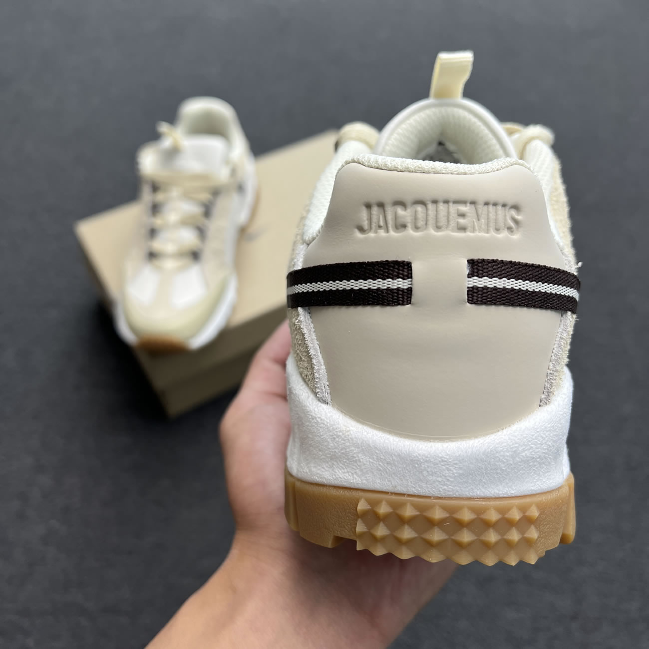 Nike Air Humara Lx Jacquemus Light Bone Gold W Dr0420 001 (12) - newkick.cc