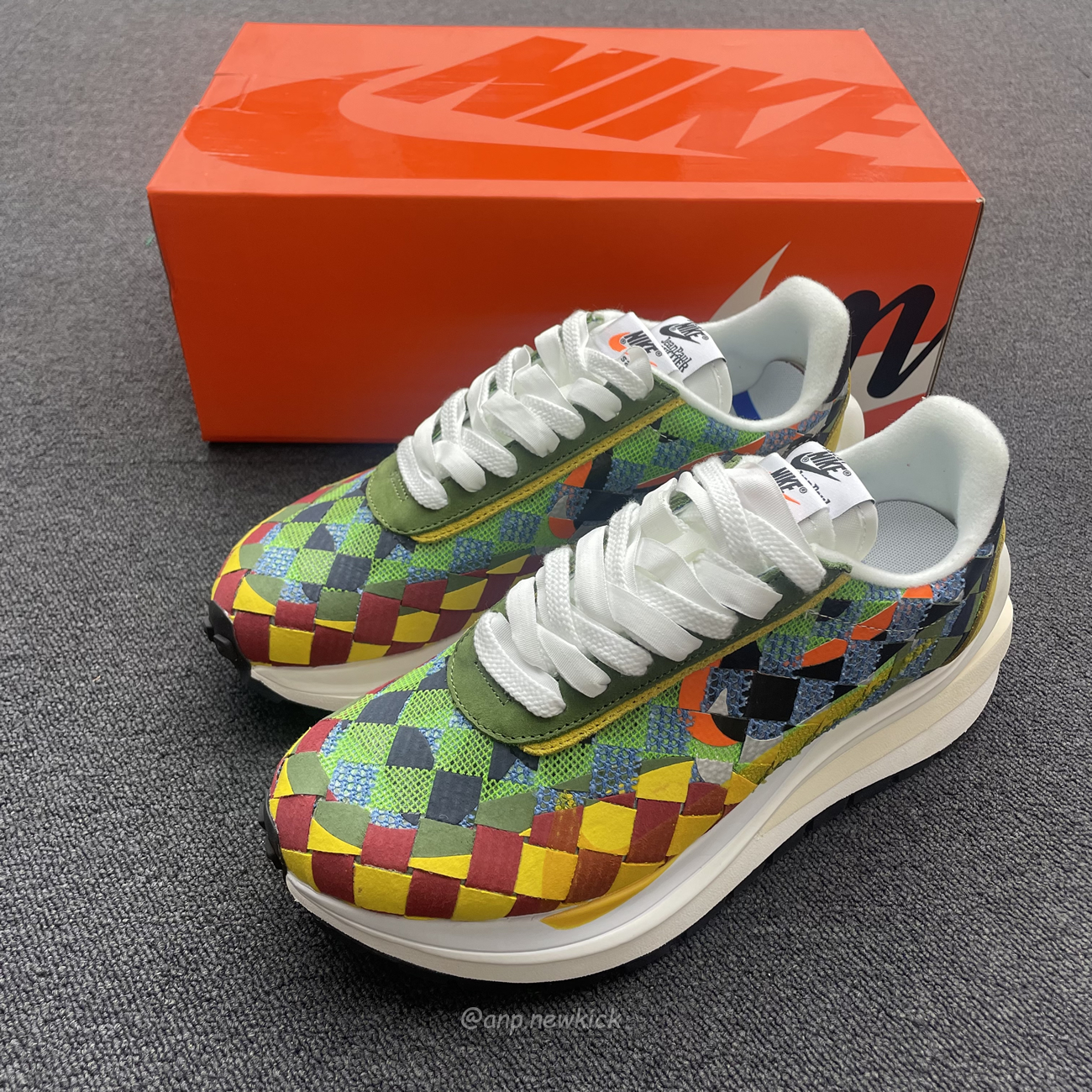 Sacai X Nike Waffe Woven White Green Gusto Dr5209 300 Dr5209 100 (10) - newkick.cc