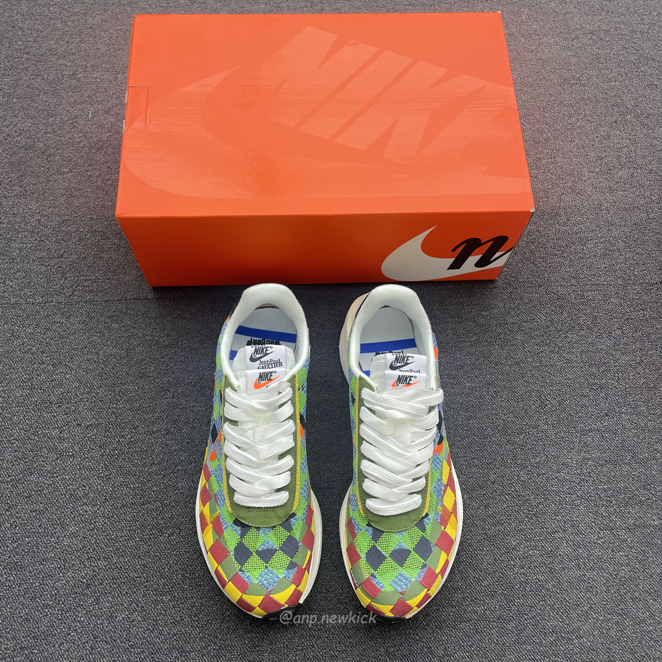 Sacai X Nike Waffe Woven White Green Gusto Dr5209 300 Dr5209 100 (16) - newkick.cc