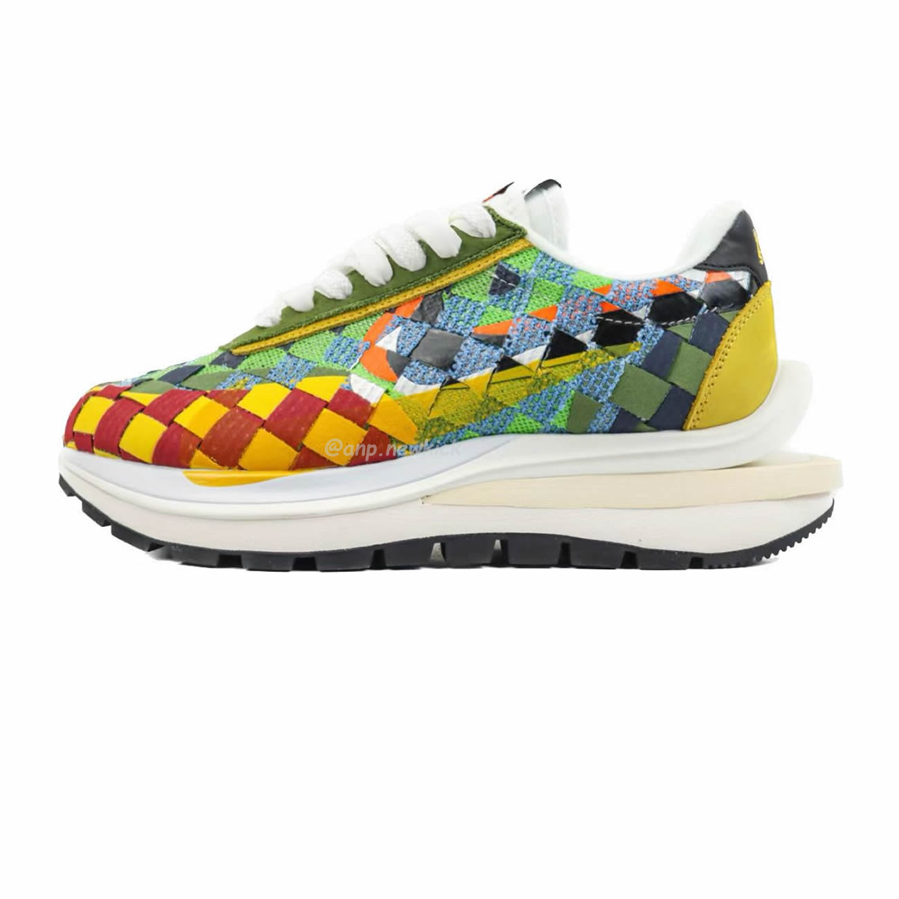 Sacai X Nike Waffe Woven White Green Gusto Dr5209 300 Dr5209 100 (7) - newkick.cc