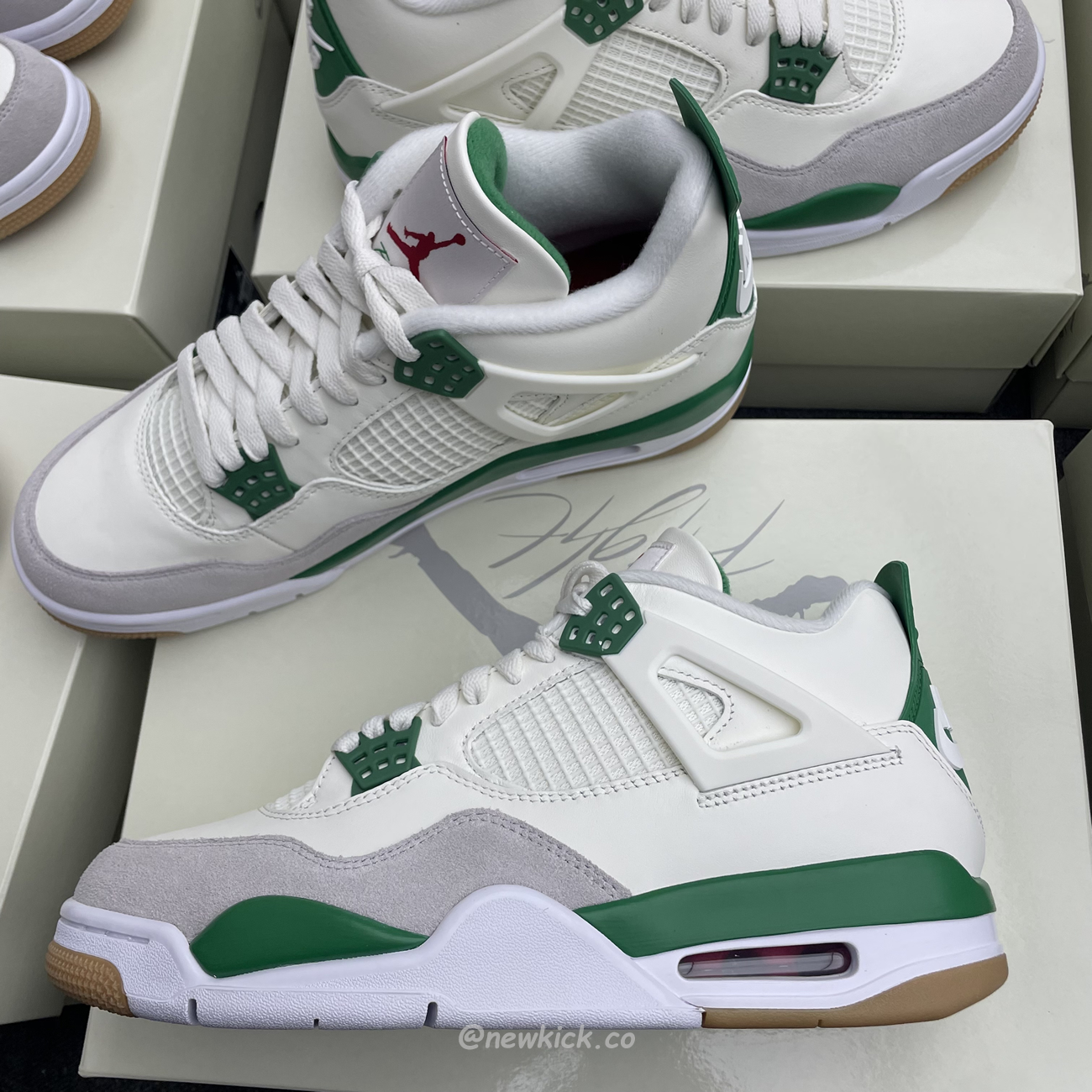 Air Jordan 4 Retro Sb Pine Green Dr5415 103 (9) - newkick.cc