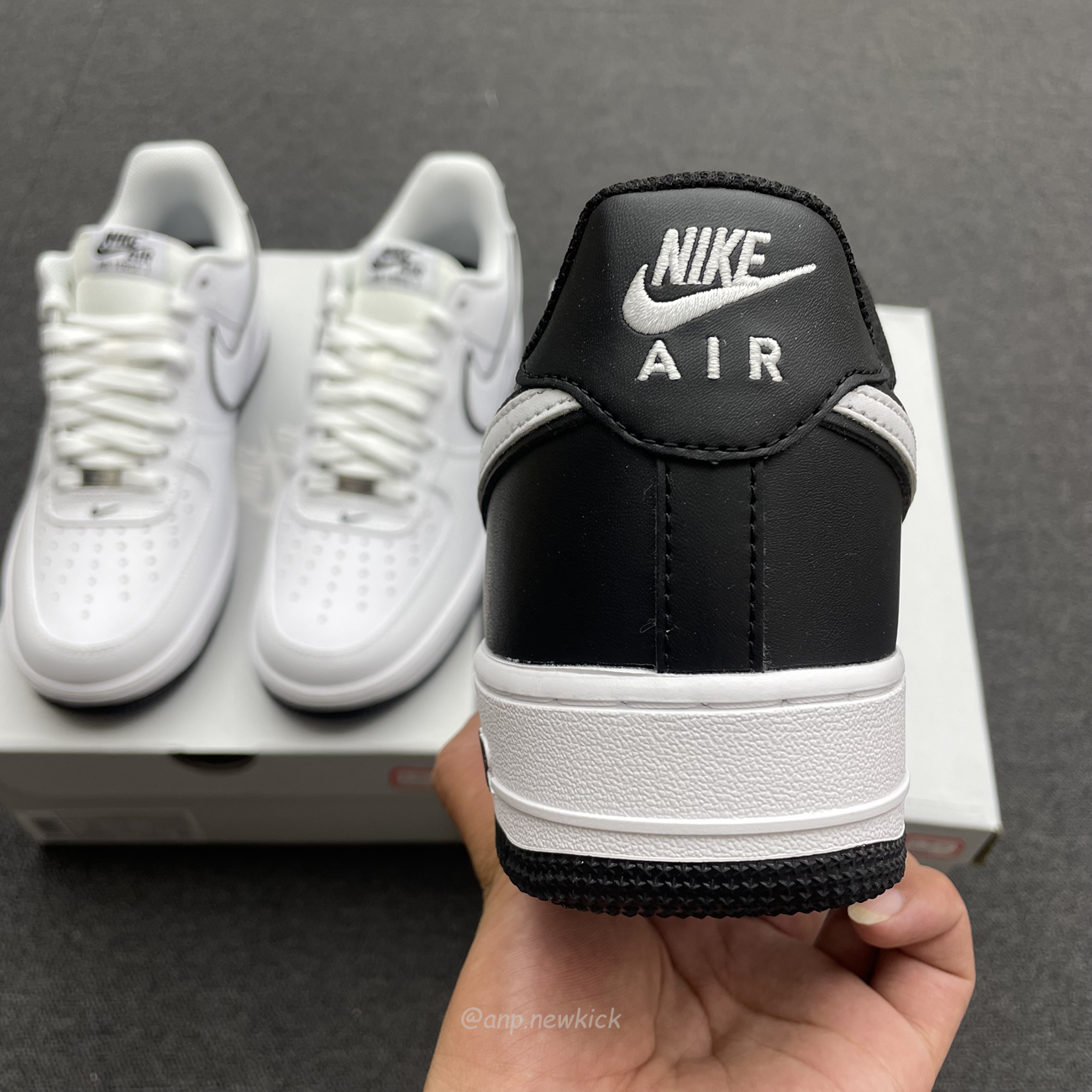 Nike Air Force 1 07 Low White Black Outline Swoosh White Swoosh Panda Dv0788 103 Dv0788 001 (6) - newkick.cc