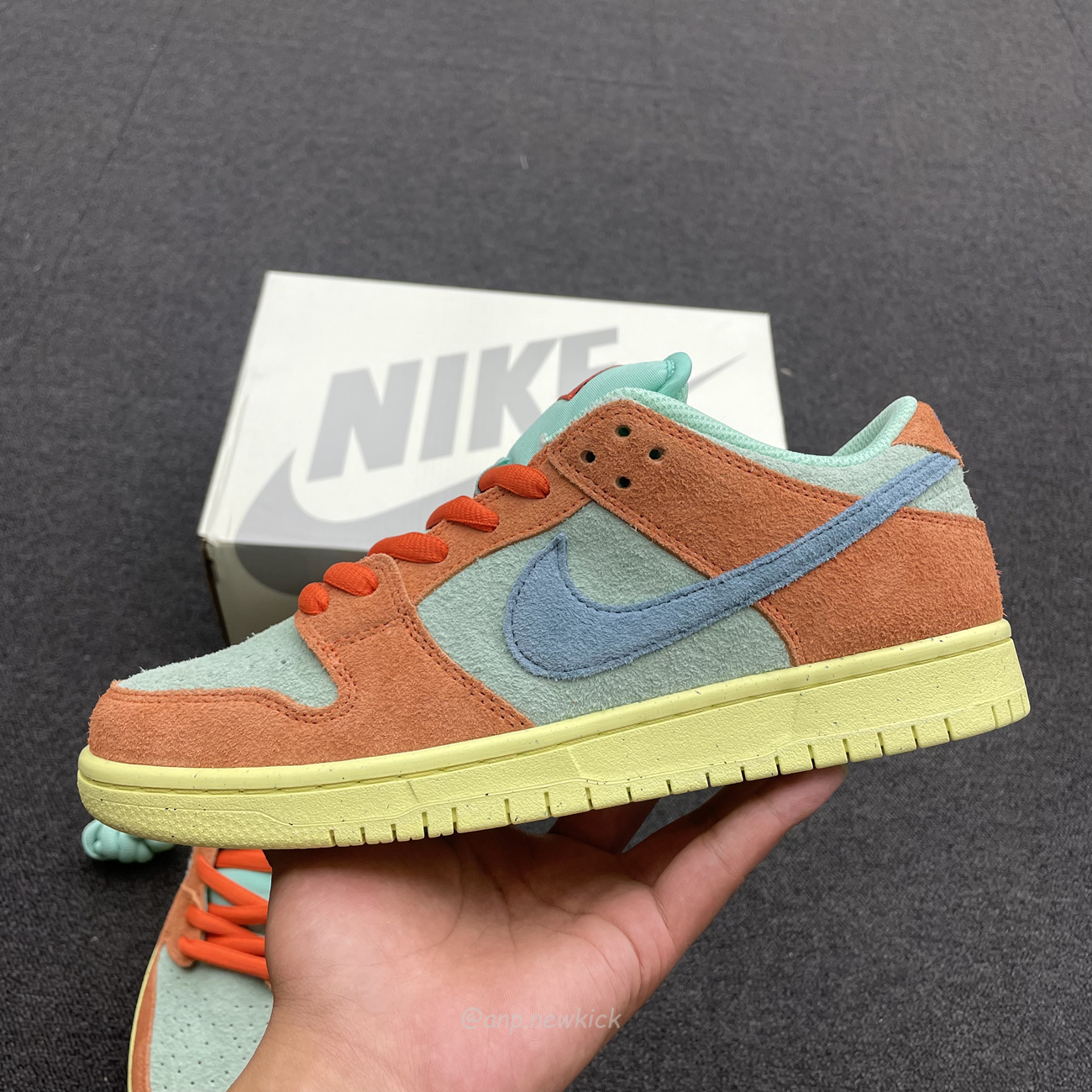 Nike Sb Dunk Low Orange Emerald Rise Dv5429 800 (11) - newkick.cc