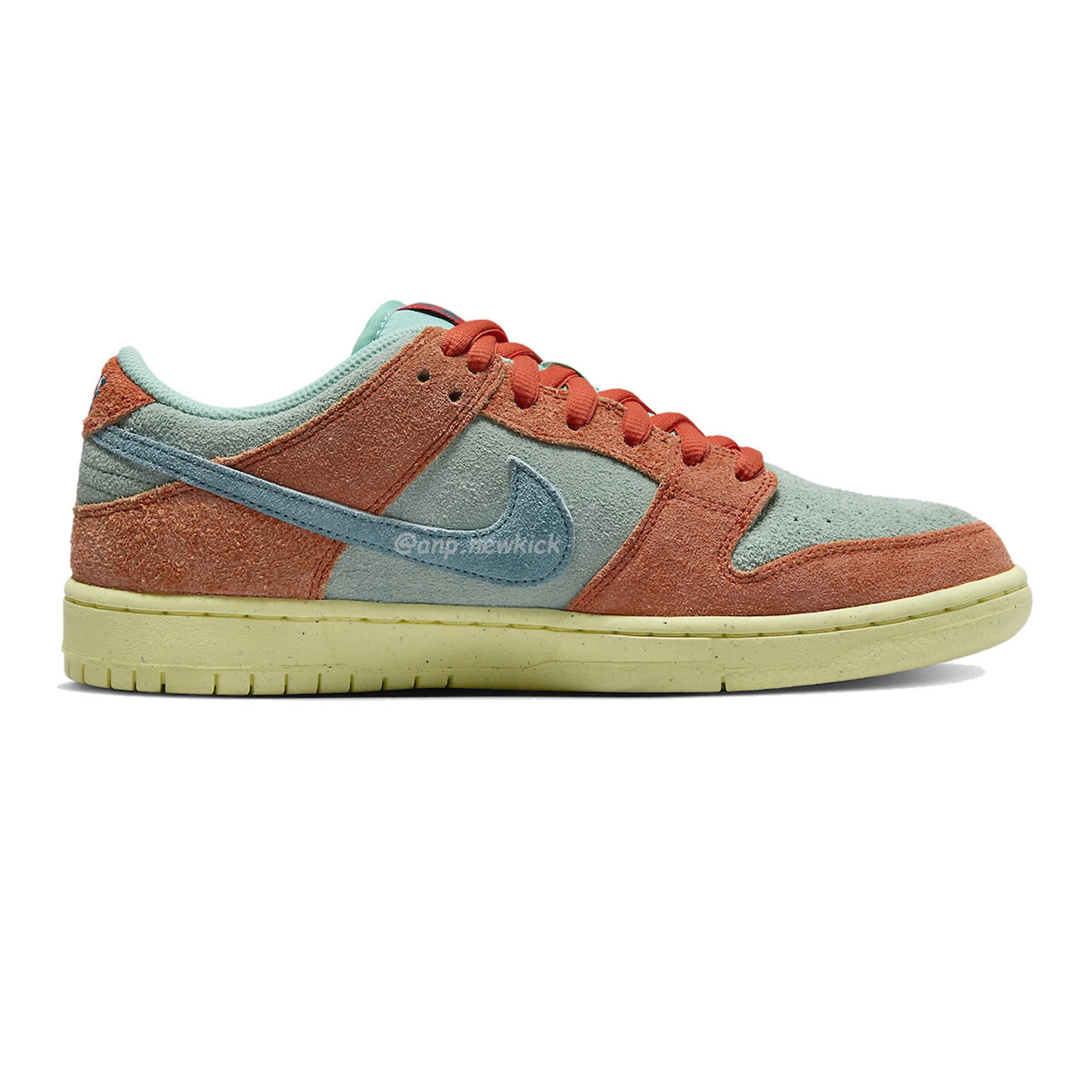 Nike Sb Dunk Low Orange Emerald Rise Dv5429 800 (3) - newkick.cc