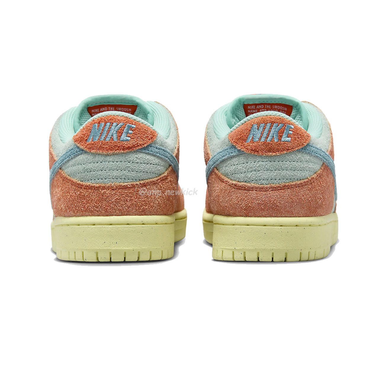 Nike Sb Dunk Low Orange Emerald Rise Dv5429 800 (5) - newkick.cc