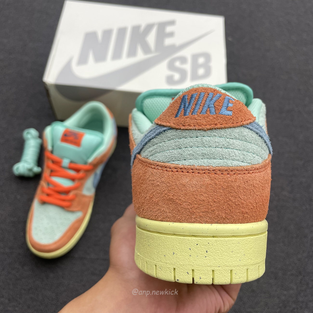 Nike Sb Dunk Low Orange Emerald Rise Dv5429 800 (8) - newkick.cc