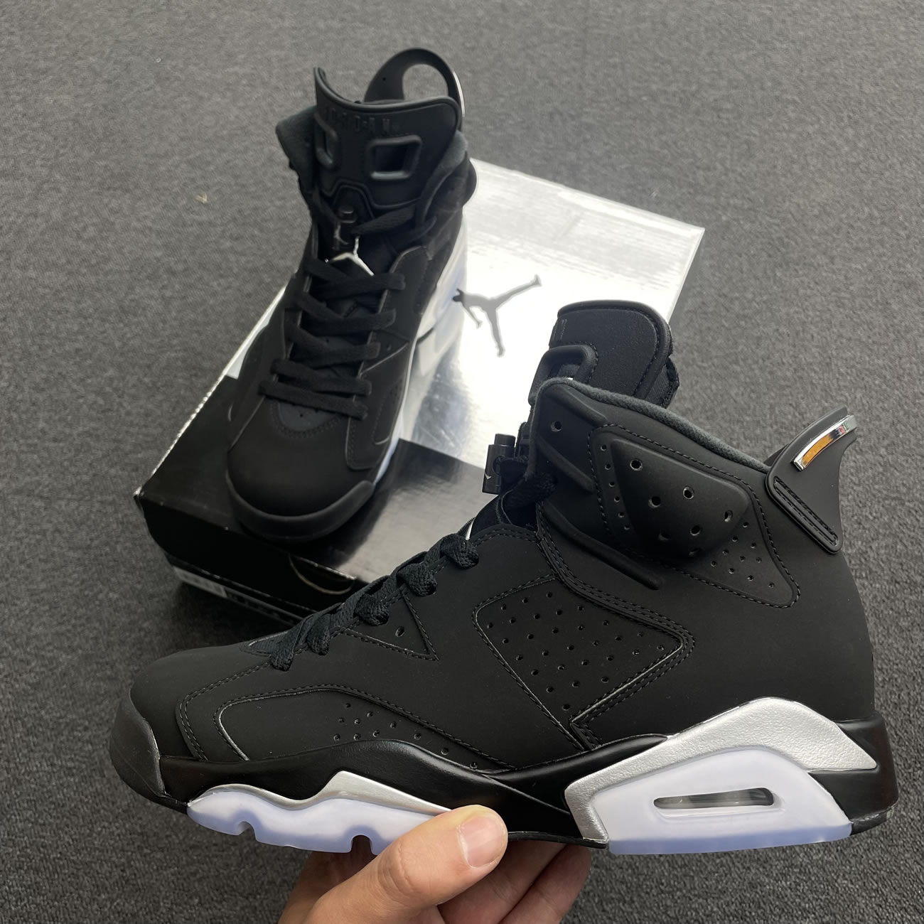 Jordan 6 Retro Metallic Silver Dx2836 001 (8) - newkick.cc