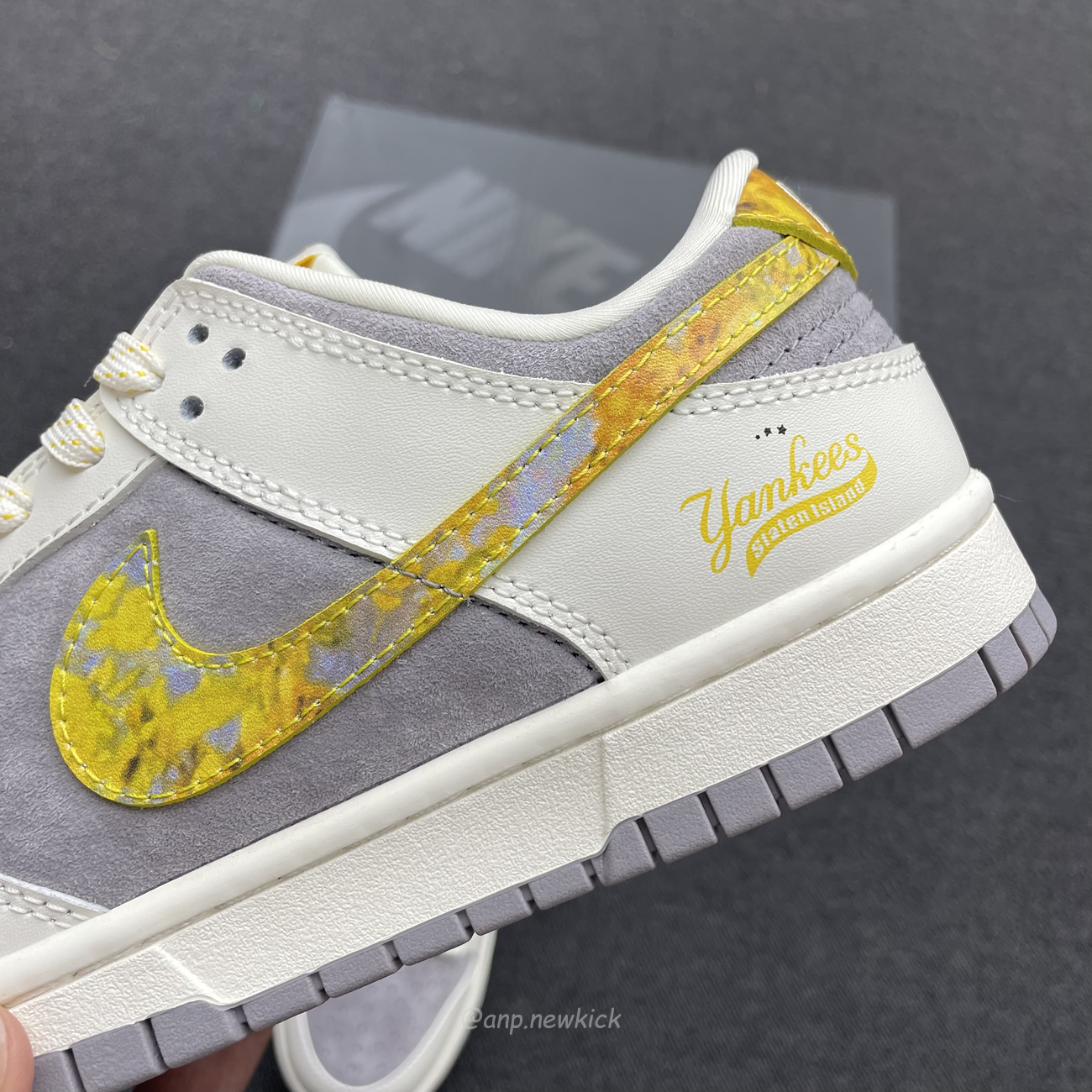 Nike Sb Dunk Low Mlb Off White Yellow Dark Grey Fc1688 117 (4) - newkick.cc