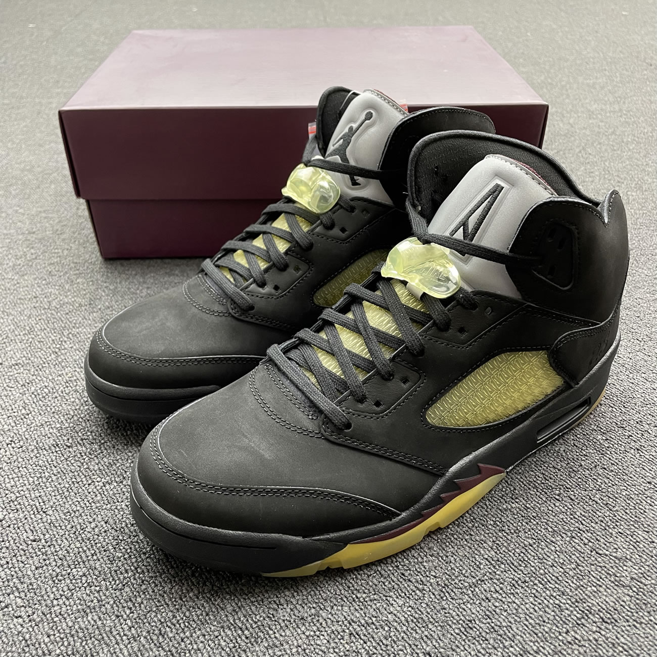 Air Jordan 5 Retro Sp A Ma Maniére Black Fd1330 001 (10) - newkick.cc