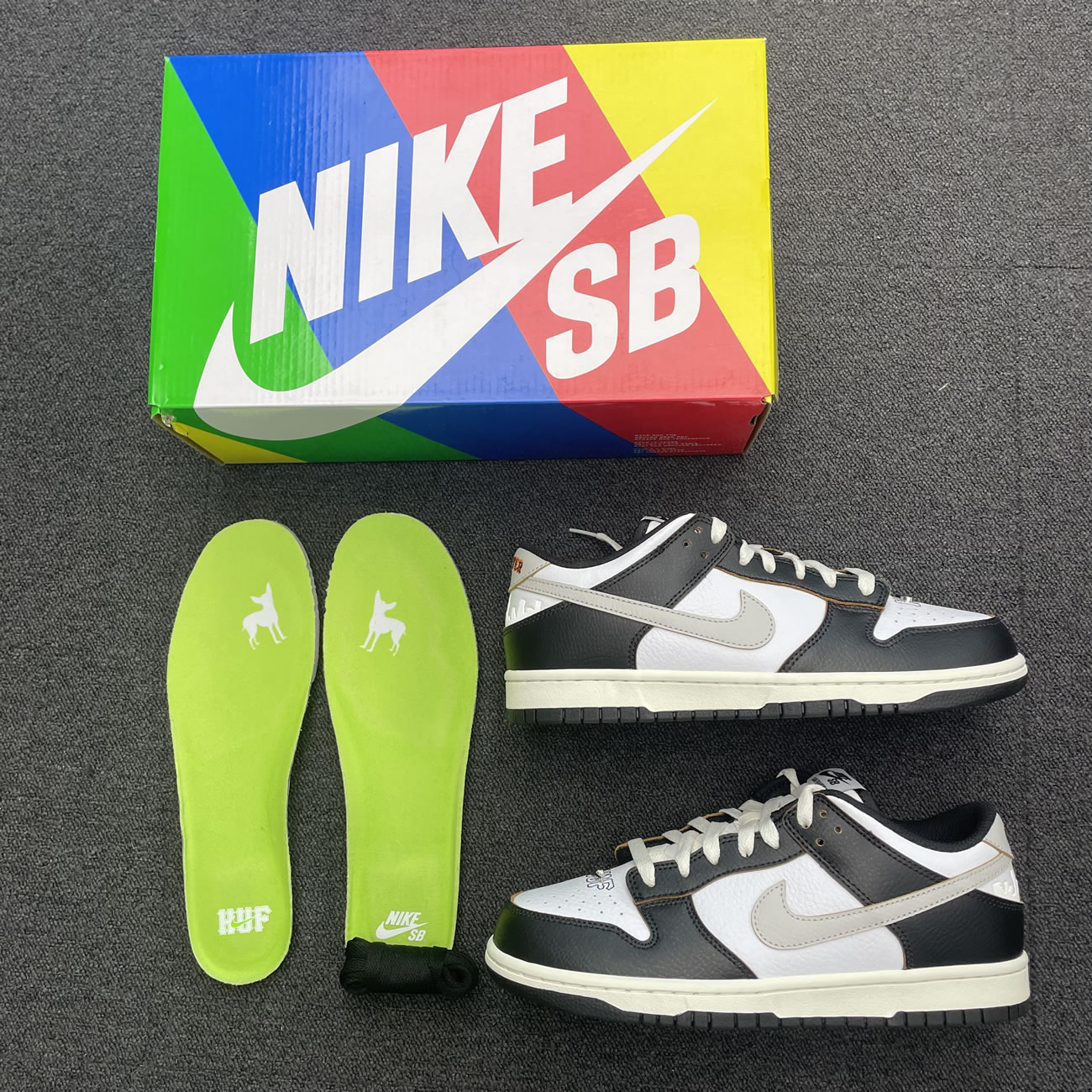 Nike Sb Dunk Low Huf San Francisco Fd8775 001 (12) - newkick.cc