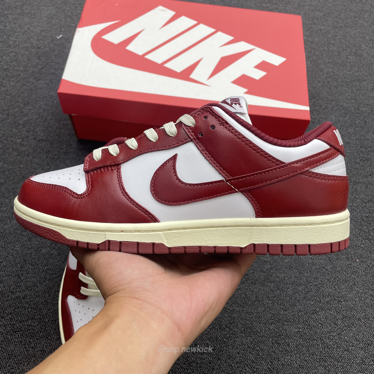 Nike Dunk Low Prm Vintage Team Red Fj4555 100 (2) - newkick.cc