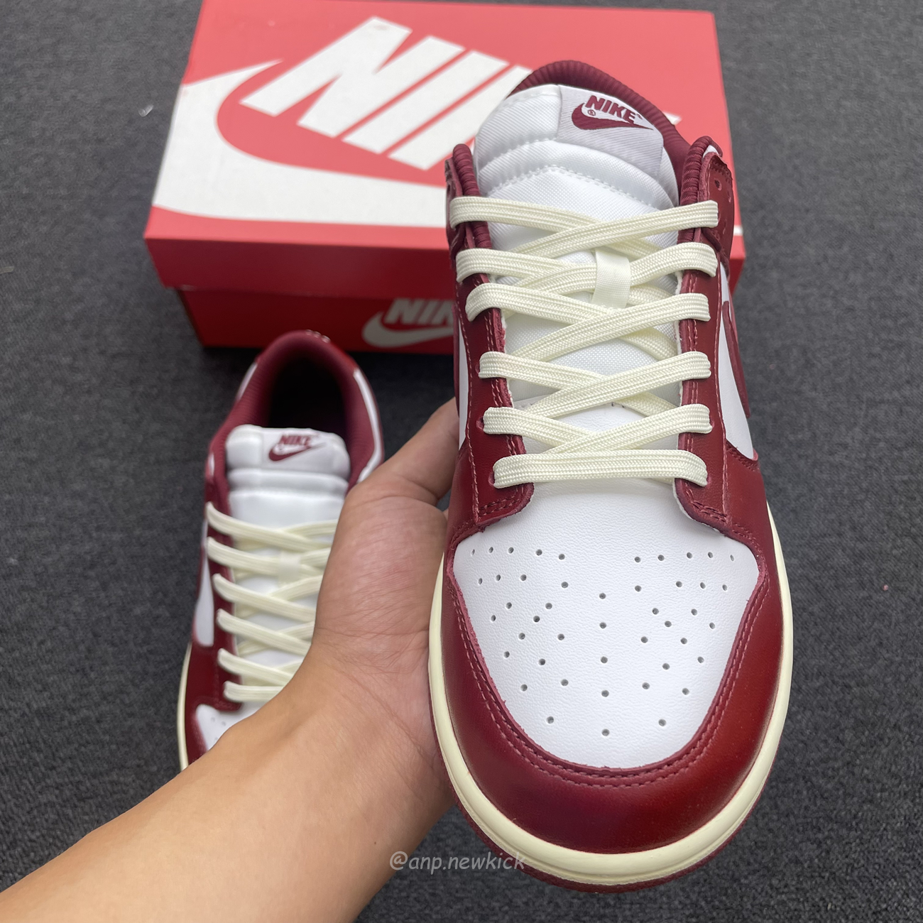 Nike Dunk Low Prm Vintage Team Red Fj4555 100 (8) - newkick.cc