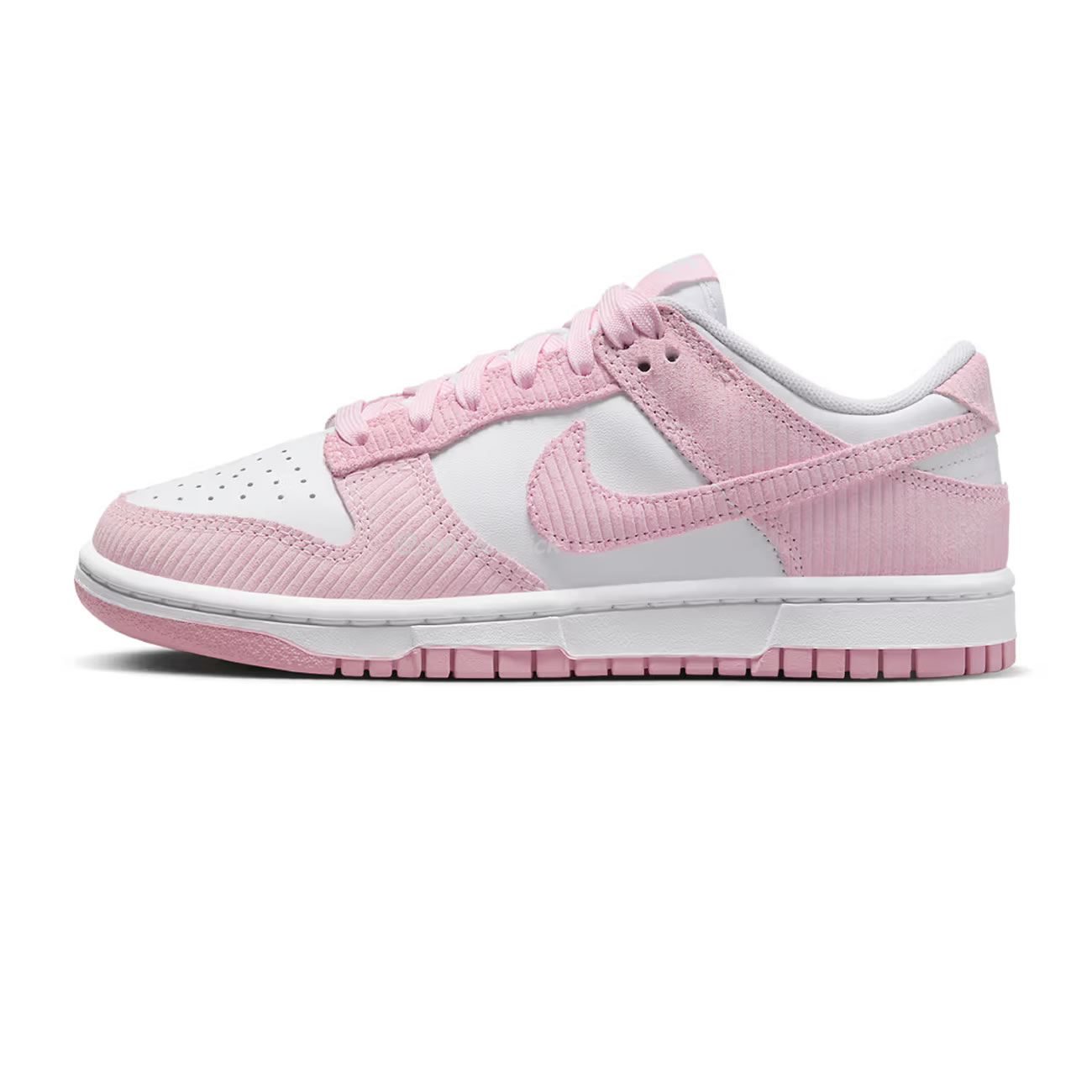 Nike Dunk Low Pink Corduroy Fn7167 100 (1) - newkick.cc