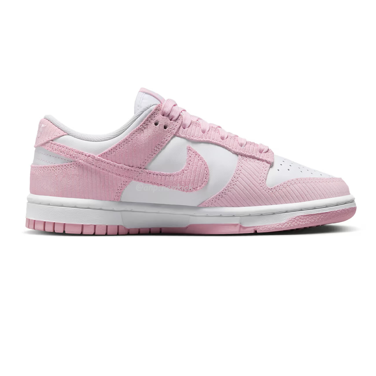 Nike Dunk Low Pink Corduroy Fn7167 100 (10) - newkick.cc