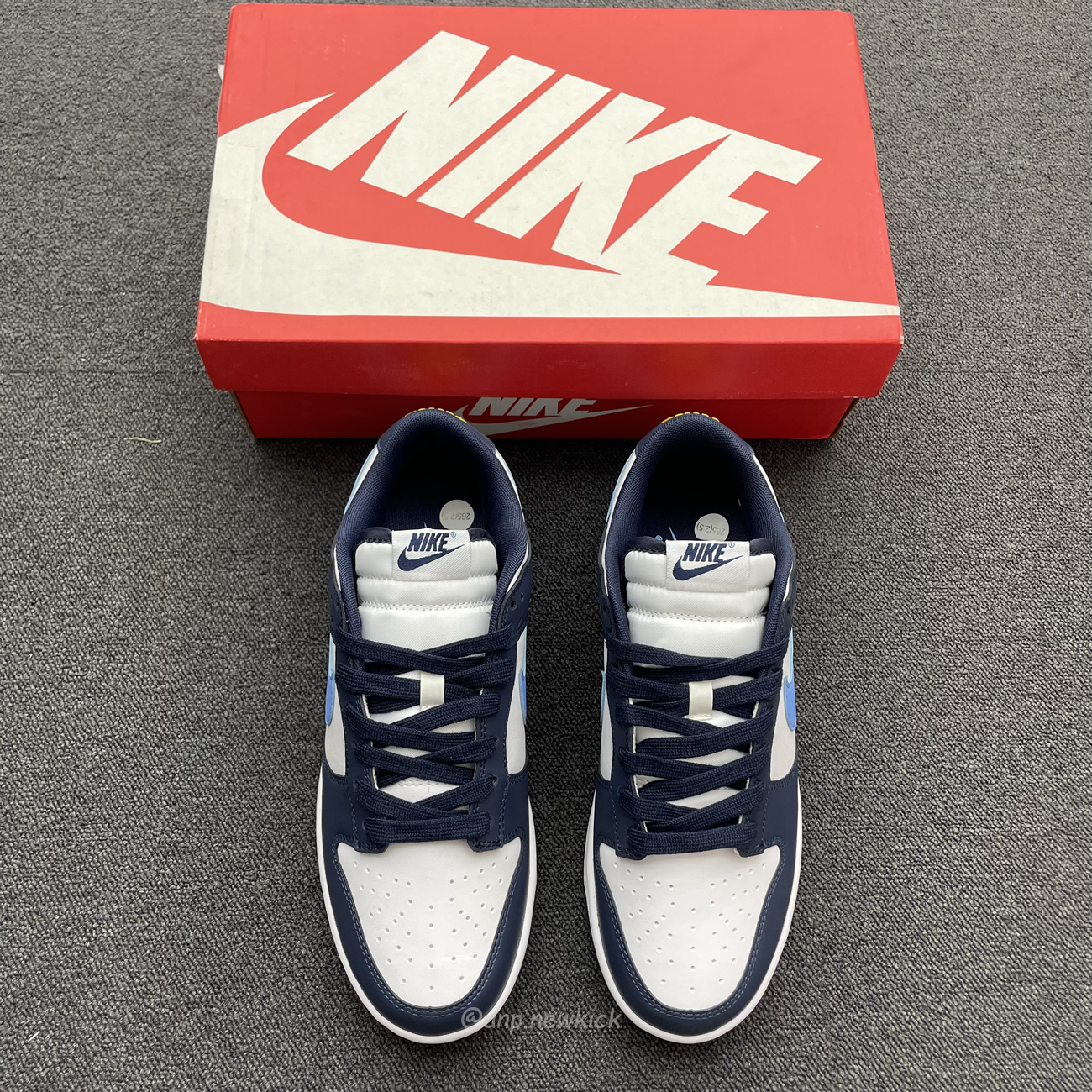 Nike Dunk Low Midnight Navy University Blue Fn7800 400 (8) - newkick.cc