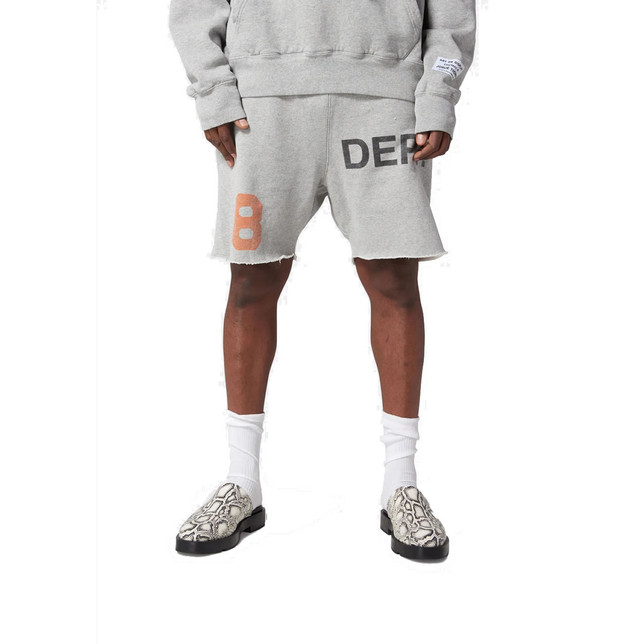 Gallery Dept Logo Sweat Shorts Trousers (6) - newkick.cc