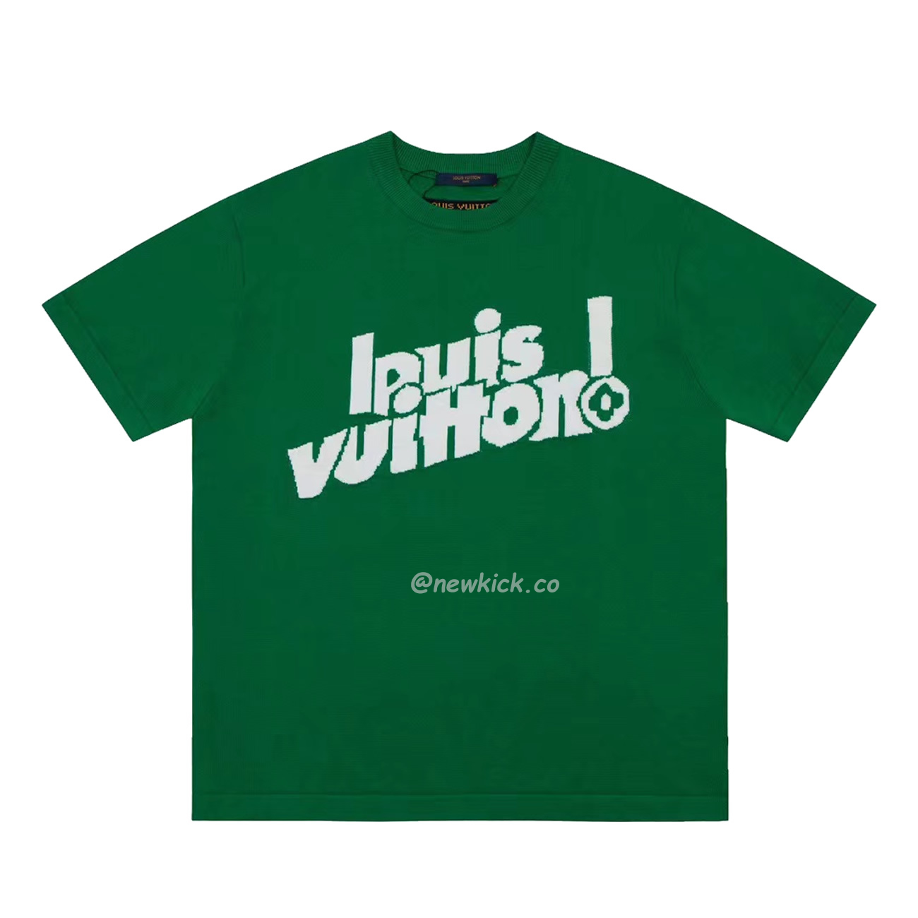 Louis Vuitton Everyday Lv Crewneck Green Black White (13) - newkick.cc