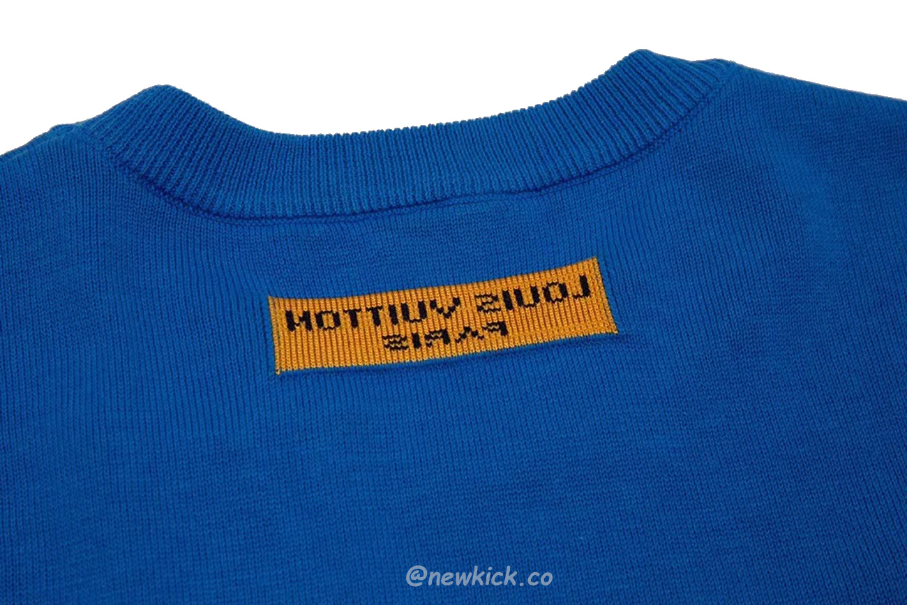 Louis Vuitton Everyday Lv Crewneck Green Black White (5) - newkick.cc