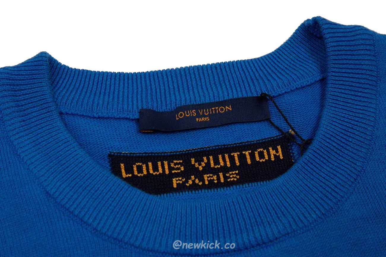 Louis Vuitton Everyday Lv Crewneck Green Black White (9) - newkick.cc