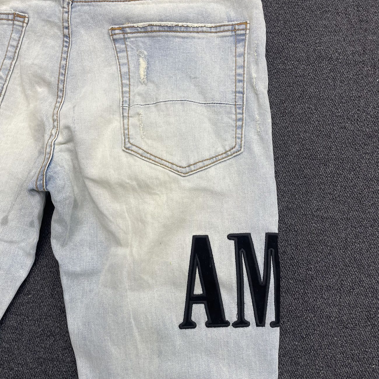 Amiri Core Applique Jean Clay Indigo Fw22 (4) - newkick.cc