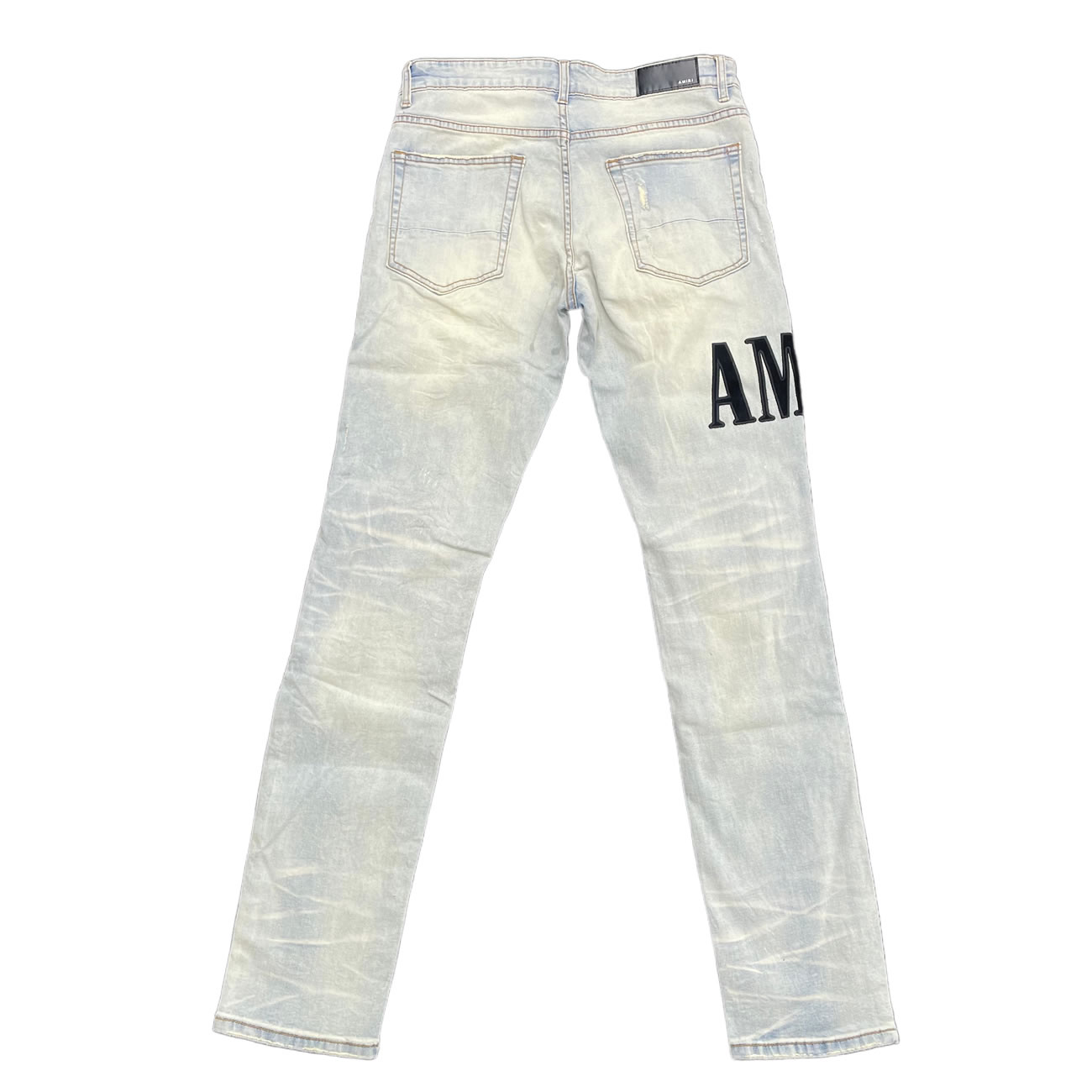 Amiri Core Applique Jean Clay Indigo Fw22 (7) - newkick.cc